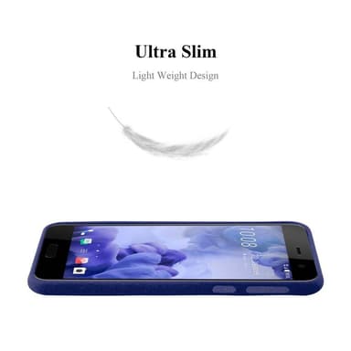 Skal HTC U PLAY Fodral Case (Blå)