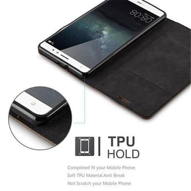 Huawei MATE S Skal Fodral Case (Brun)