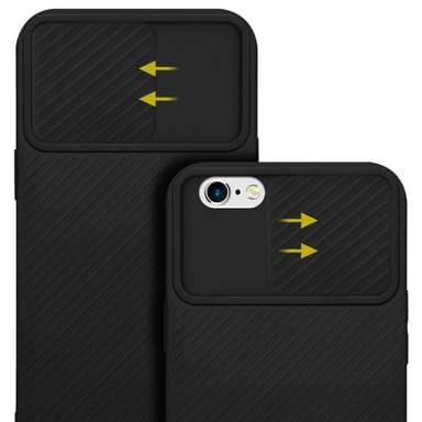 Skal iPhone 6 / 6S Fodral Case (Svart)