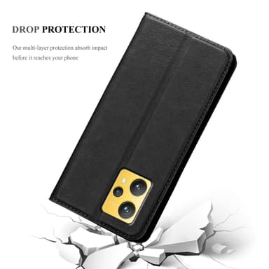 Realme 9 4G / 9 PRO+ Skal Fodral Case (Svart)
