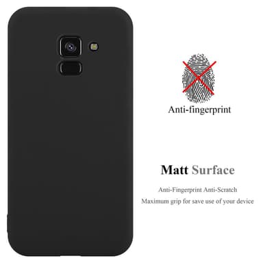 Skal Samsung Galaxy A8 PLUS 2018 Fodral Case (Svart)