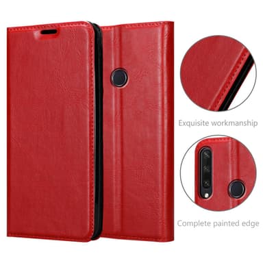 Huawei Y6P Skal Fodral Case (Röd)