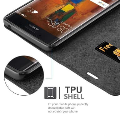 Huawei MATE 9 PRO Skal Fodral Case (Svart)