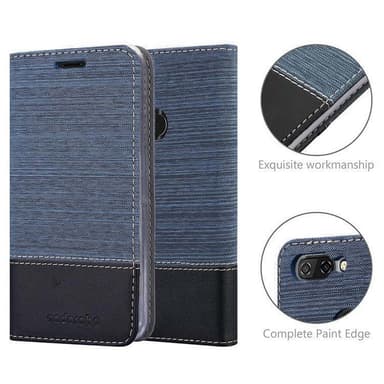 ZTE Blade V9 Plånboksfodral Skal (Blå)