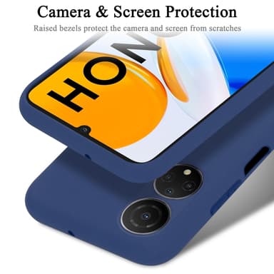 Honor X7 Skal Fodral Case (Blå)