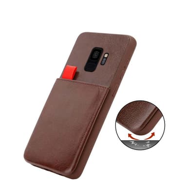 Skal Samsung Galaxy S9 Fodral Case (Brun)