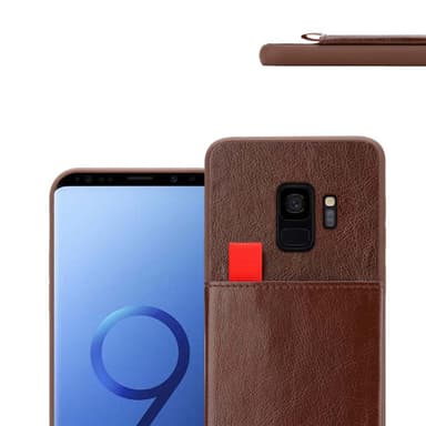 Skal Samsung Galaxy S9 Fodral Case (Brun)