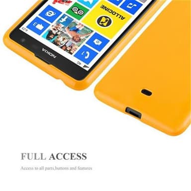 Nokia Lumia 625 Skal Fodral Case (Gul)