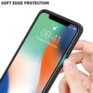 iPhone X / XS Skal Fodral Case (Svart)