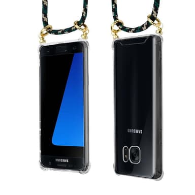 Samsung Galaxy S7 Skal Fodral Kedja (Brun)