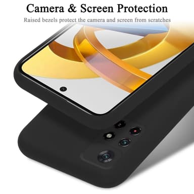 Xiaomi POCO M4 PRO 5G Skal Fodral Case (Svart)