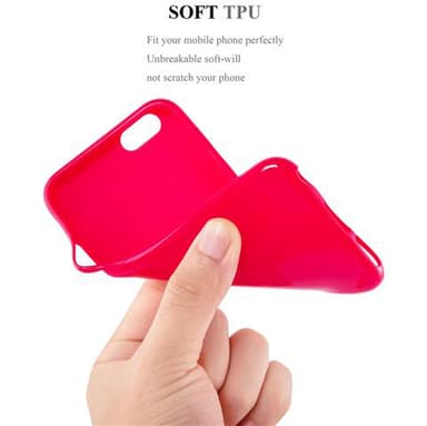 iPhone 6 / 6S Skal Fodral Case (Röd)