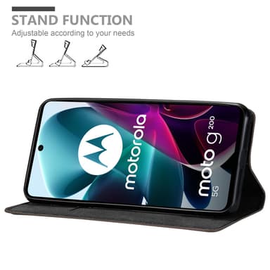 Motorola MOTO G200 5G Skal Fodral Case (Brun)