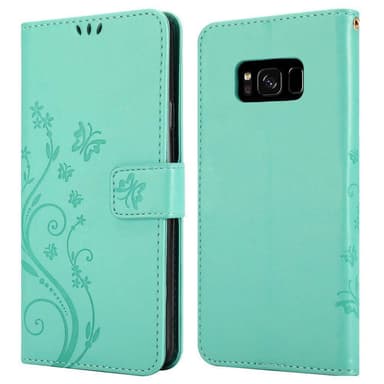 Samsung Galaxy S8 PLUS Plånboksfodral Skal (Turkos)