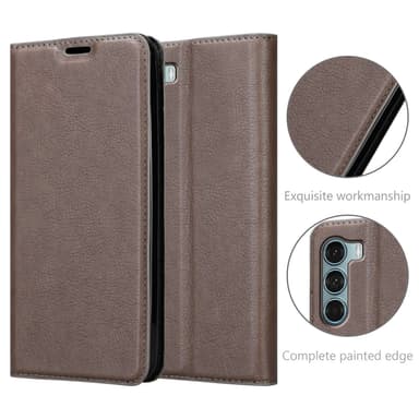 Motorola MOTO G200 5G Skal Fodral Case (Brun)