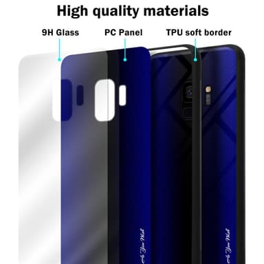 Samsung Galaxy S9 Skal Fodral Case (Lila)