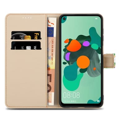 Huawei MATE 30 LITE Plånboksfodral Skal (Grön)