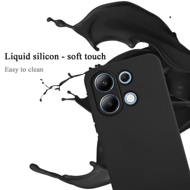 Redmi Note 13 4G Skal Fodral Case (Svart)