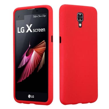 Skal LG X SCREEN Fodral Case (Röd)