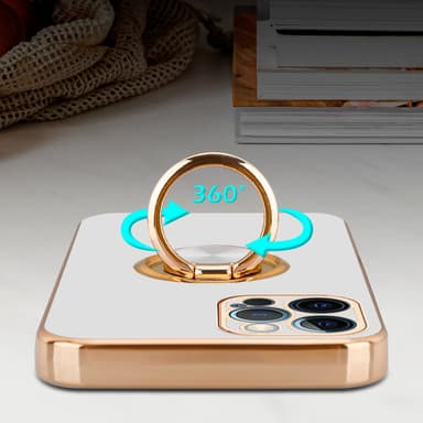 iPhone 12 PRO Skal Fodral Case (Vit)