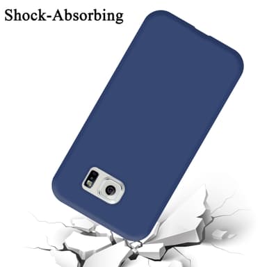 Samsung Galaxy S6 Skal Fodral Case (Blå)
