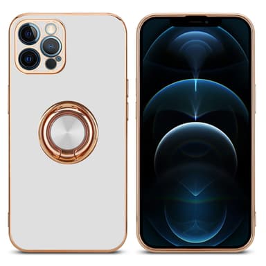 iPhone 12 PRO Skal Fodral Case (Vit)