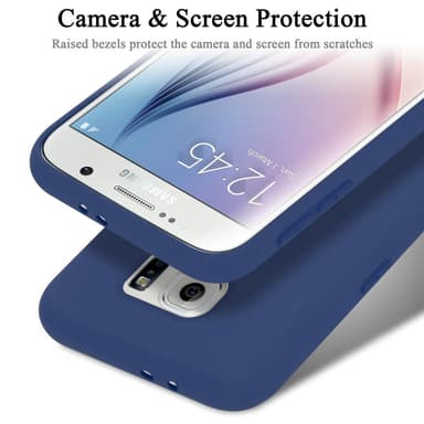 Samsung Galaxy S6 Skal Fodral Case (Blå)
