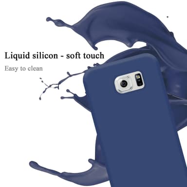 Samsung Galaxy S6 Skal Fodral Case (Blå)