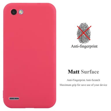 Skal LG Q6 / G6 MINI Fodral Case (Röd)