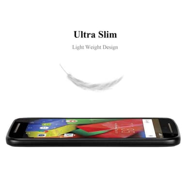 Skal Motorola MOTO G2 Fodral Case (Svart)