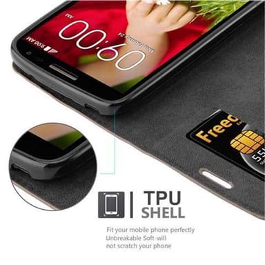 LG G2 MINI Skal Fodral Case (Brun)