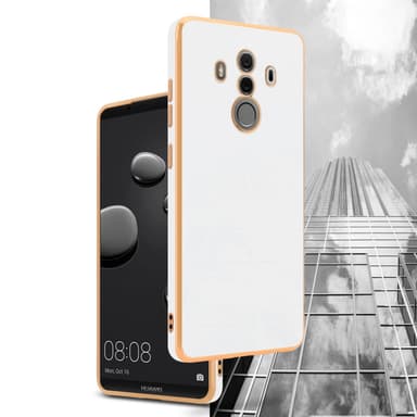Huawei MATE 10 PRO Skal Fodral Case (Vit)