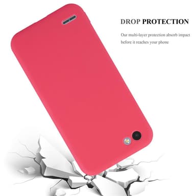 Skal LG Q6 / G6 MINI Fodral Case (Röd)