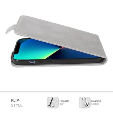 iPhone 13 MINI Flipfodral Skal (Grå)