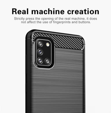 Samsung Galaxy A31 Skal Fodral Case (Svart)
