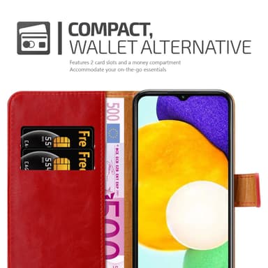Samsung Galaxy A13 5G Plånboksfodral Skal (Röd)