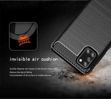 Samsung Galaxy A31 Skal Fodral Case (Svart)