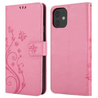 iPhone 11 Plånboksfodral Skal (Rosa)