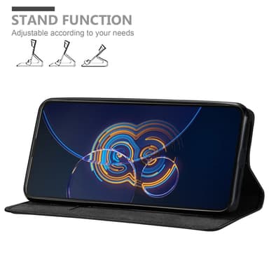 Asus ZenFone 8 FLIP Skal Fodral Case (Svart)