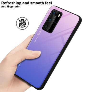 Huawei P40 PRO / P40 PRO+ Skal Fodral Case (Svart)
