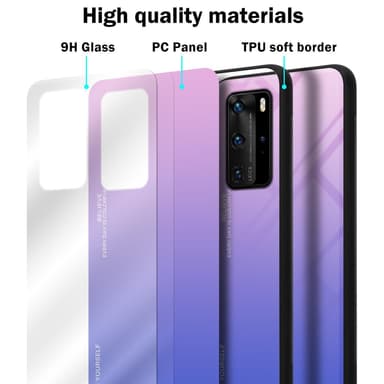 Huawei P40 PRO / P40 PRO+ Skal Fodral Case (Svart)