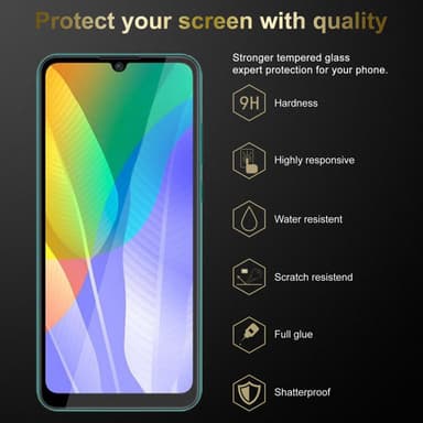 Huawei Y6P Skyddsglas Skyddsfilm Skärmskydd