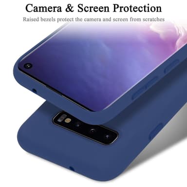 Samsung Galaxy S10 5G Skal Fodral Case (Blå)