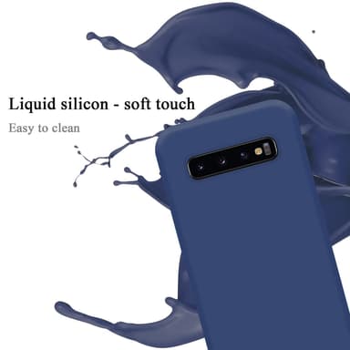 Samsung Galaxy S10 5G Skal Fodral Case (Blå)