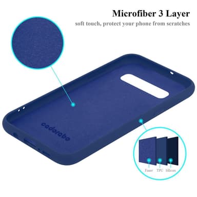 Samsung Galaxy S10 5G Skal Fodral Case (Blå)