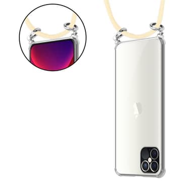 Skal iPhone 12 / 12 PRO Fodral Kedja (Gul)