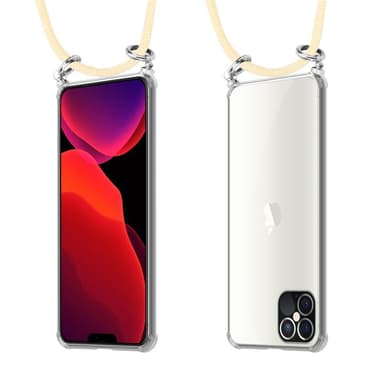 Skal iPhone 12 / 12 PRO Fodral Kedja (Gul)