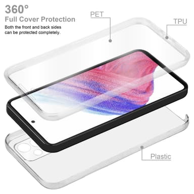 Skal Samsung Galaxy A53 5G Fodral Case (Transparent)