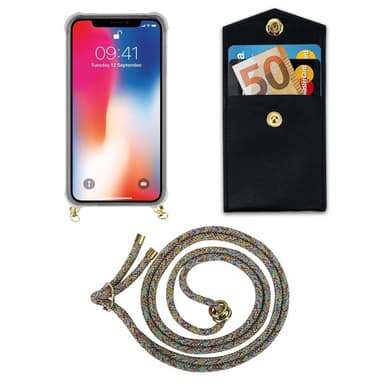 iPhone X / XS Skal Fodral Kedja (Gul)