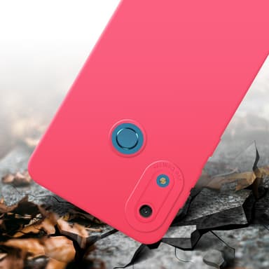 Huawei Y6 2019 Skal Fodral Case (Röd)